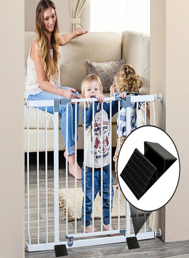asdmm Pet Gate Triangle Stabilizer Support, Anti-Kick Fall Prevention Reinforcement Card Slot for 4/5 Inch Fence Barrier Stair Railing (2) - Image 4